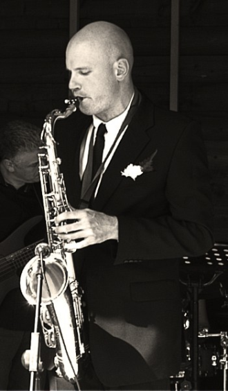 James Hunt saxophone quartet wedding ceremony